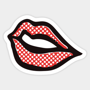 My Lips Are Sealed Sticker